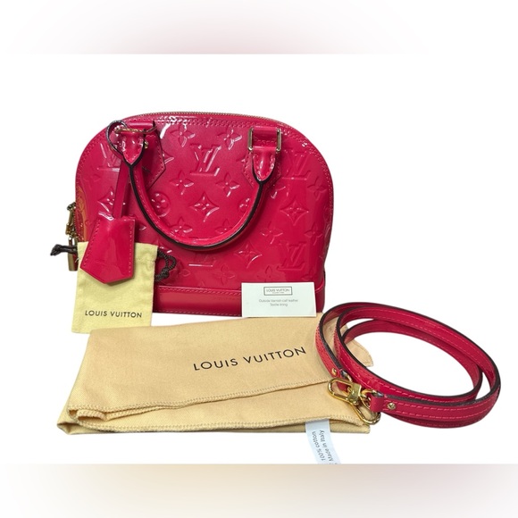 Louis Vuitton  Vernis Alma BB Hot Pink FULL SET - Picture 6 of 6